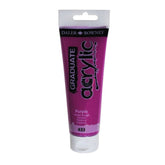 PINTURA ACRILICA GRADUATE 120ML MORADO | 3 UNIDADES | (DALER ROWNEY)